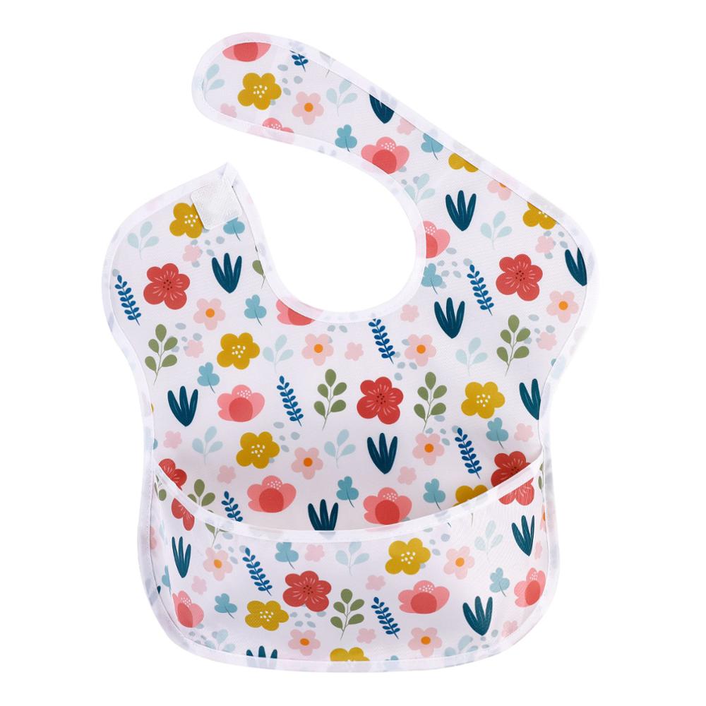 Waterproof Baby Bib with Food Catcher